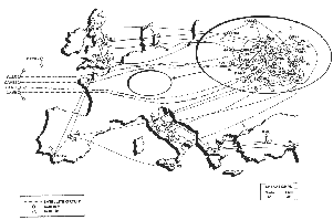 MILNET in Europa nel 1989